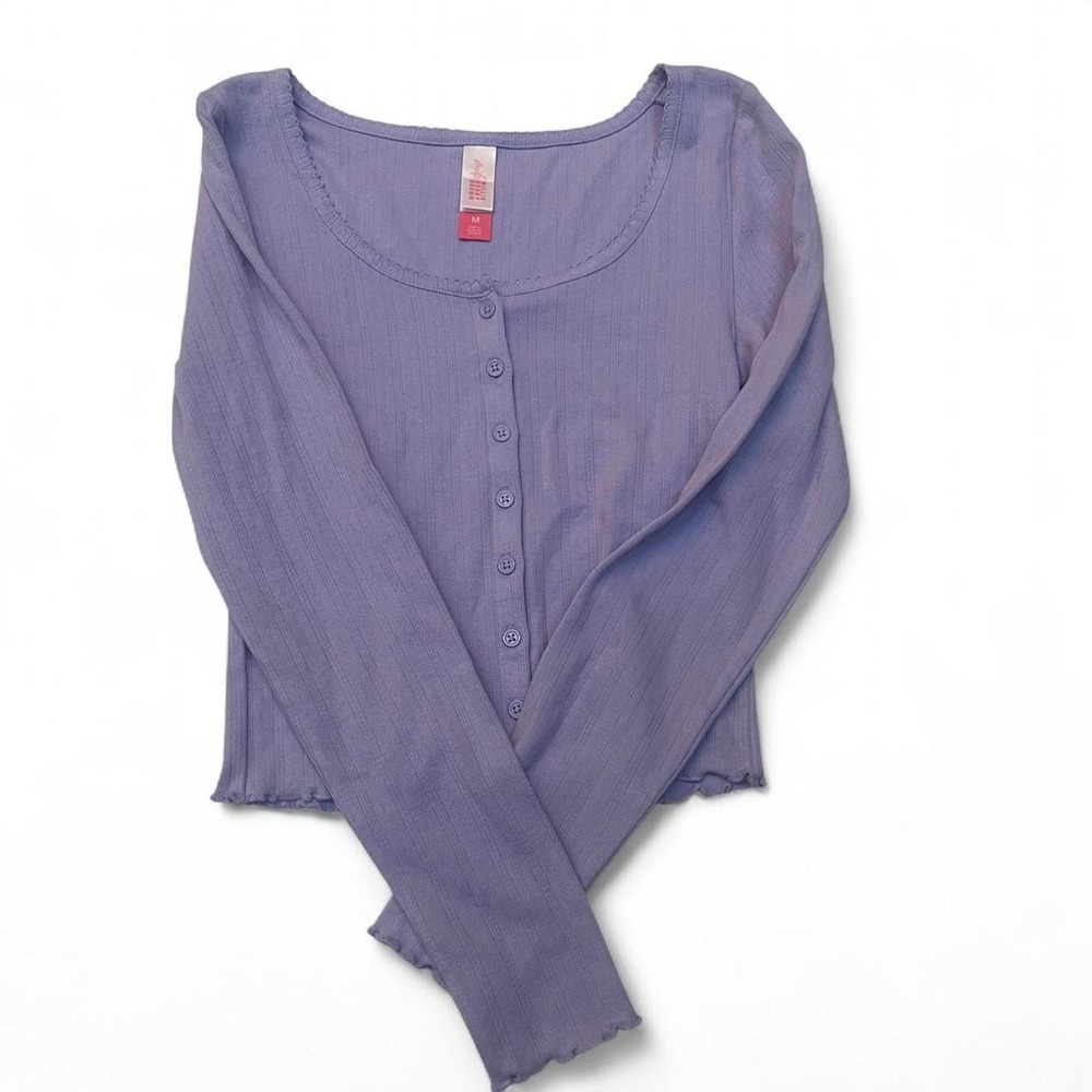 Lilac long sleeve cardigan new with tags
